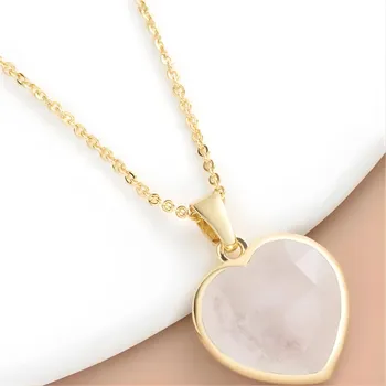 Náhrdelník IZMAEL Náhrdelník QH 38987 Křišťálová/Zlatá KP38987