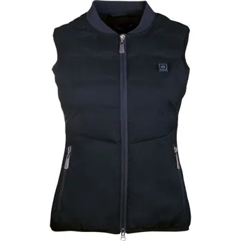 Vyhřívná vesta HKM Style+ powerbanka - černá L