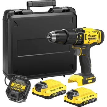 Aku příklepová vrtačka 18V 2,0 Li-Ion SFMCD711D2K Stanley FATMAX V20