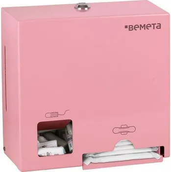Zásobník na papírové ručníky Bemeta Zásobník na tampony a vložky, růžová 101403277
