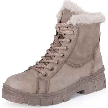 Dámské kozačky Tamaris Dámská kotníková obuv TAMARIS 26917-45-341 béžová W5 39