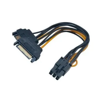 Napájecí kabel Kabel Akasa 2xSATA -> 6pin PCIe 0,15m 0.02200 Kg ELEKTRO Sklad1 2691865 (0.02200 Kg ELEKTRO Sklad1 2691865)