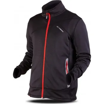 Pánská mikina pánská funkční mikina TRIMM ECHO black - XL