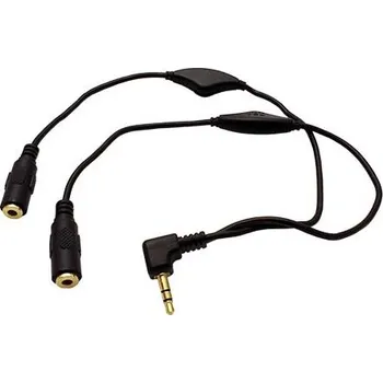 Video redukce Redukce jack3,5 M - 2x jack 3,5F,regulace hlasitosti , s kabelem 30cm 0.01000 Kg ELEKTRO Sklad1 38530918 (0.01000 Kg ELEKTRO Sklad1 38530918)