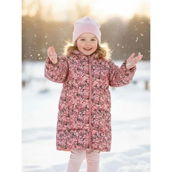 Dívčí bunda Sinsay - Prošívaná puffer bunda s kapucí - vícebarevná - 179GH-MLC - 179GH-MLC-116