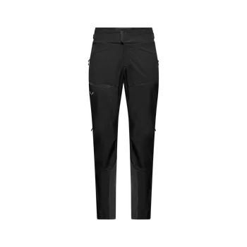 Pánské kalhoty Skialpové kalhoty SALEWA ORTLES DST/SW PANTS M - black out M