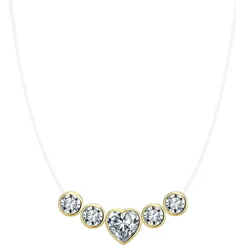 Řetízek Majya Náhrdelník se stříbrným přívěskem DAVINA pozlacený Ag/; ≤1,84 g 11936