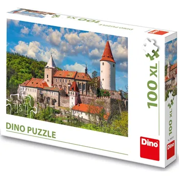 Puzzle Dino Hrad Křivoklát XL 100 dílků