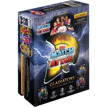 Karetní hra 2025/26 Topps Match Attax Gladiators Centurions Mega Tin