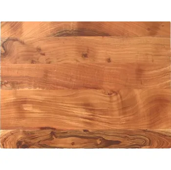 Psací stůl OMAXI Stolní deska 80x70x3,8 cm obdélníková masivní akáciové dřevo 097254