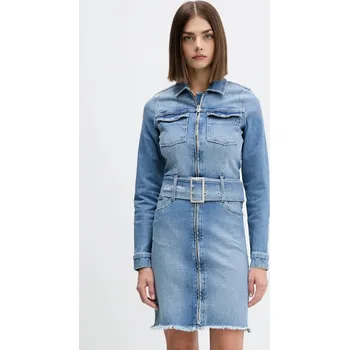 Dámské šaty Džínové šaty Karl Lagerfeld Jeans A4W13001 modrá 55J, vel. XS