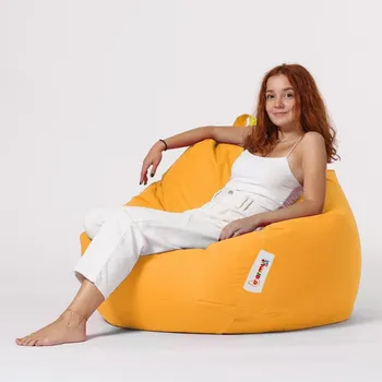 Sedací pytel Sedací vak Olinda žlutý - II. třída