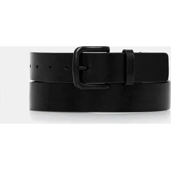 Opasek Kožený pásek Calvin Klein pánský, černá barva, LV04D7041G 99X, vel. 110