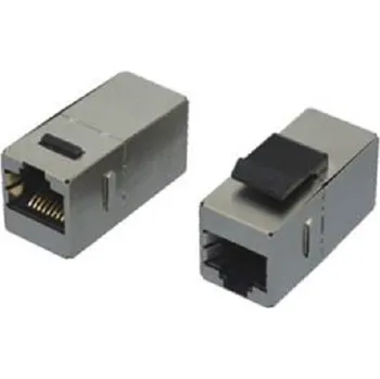 Síťový konektor Spojka kombinovaná jako Keystone, STP, Cat. 5e, RJ45, celokovová 0.02000 Kg ELEKTRO Sklad1 5066443 (0.02000 Kg ELEKTRO Sklad1 5066443)