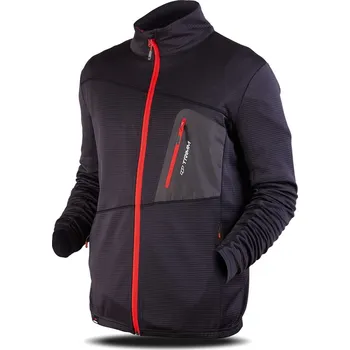Pánská mikina sportovní mikina pánská TRIMM MICRON black - XXL