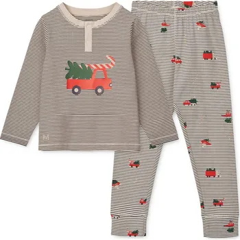 Dívčí pyžamo Pyžamo s dlouhým rukávem WILHELM Holiday vehicle Liewood velikost: 128