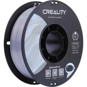 3D tisk CR-Silk PLA Filament Creality pro 3D tiskárny (stříbrná)