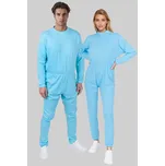 2P SERVIS Overal Inko Long se zipem v rozkroku Modrá M