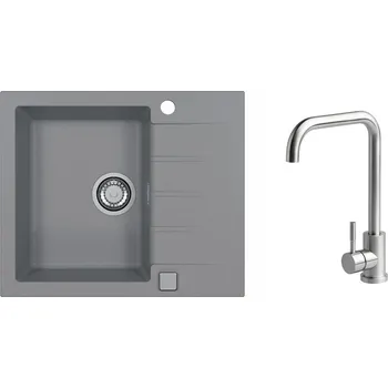 Granitový dřez Alveus SET ALVEUS CADIT 10/81 + BATERIE ANGEL SETA22017