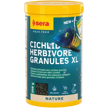 Krmivo pro rybičky sera Cichlid Herbivore Granules XL 1000 ml