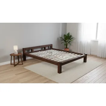 Postel Lucy Barva: Hnědý ořech, Vyberte rozměr: 80 x 200