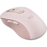 Logitech Signature M650 L/Kancelářská/Optická/Pro praváky/4 000 DPI/USB+BT/Růžová 910-006237