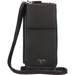 Lagen Dámská kožená crossbody kabelka BLC/5699 BLACK + 2 měsíce na vrácení zboží