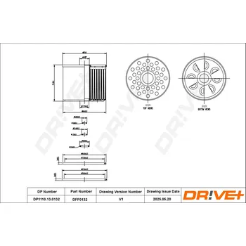 Palivový filtr Palivový filtr Dr!ve+ DP1110.13.0132