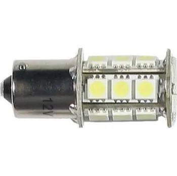 Autožárovka LED K688-Ba15s, 12V diodová autožárovka LED s paticí Ba15s, 3W, svit bílá studená