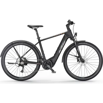 Jízdní kolo Elektrokolo KTM MACINA CROSS CX 510 LFC 2026, Bosch Performance CX, PowerTube 500 Wh Barva: Černá, Velikost: M 28", krosové/trekkingové, Bosch Performance CX / PowerTube 500 Wh / Shimano 8 s kompletní výbavou