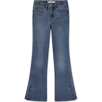 Dívčí džíny Dětské rifle Levi's 726 FLARE W/ SIDE SLIT 3EN400 modrá 95X, vel. 104