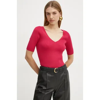 Pánský svetr Svetr Boss Orange 50534829 růžová 42X, vel. M