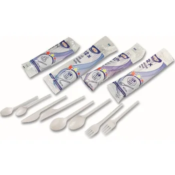 Jednorázové nádobí Nůž Cleanex Trade plastový bílý 17 cm, 12 ks 0.10000 Kg ELEKTRO Sklad1 60025526 (0.10000 Kg ELEKTRO Sklad1 60025526)