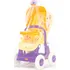 Kočárek pro panenku Polesie Kočárek pro panenky č. 2 žlutý/fialový
