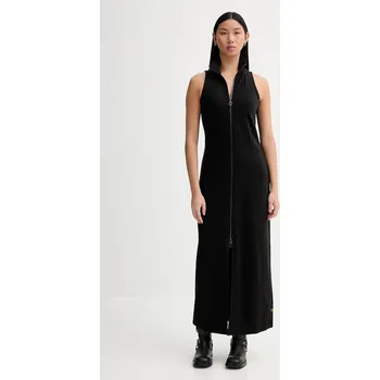 Dámské šaty Šaty G-Star Slim černá barva, maxi, D27279-D705 D27279.D705 99X, vel. XS