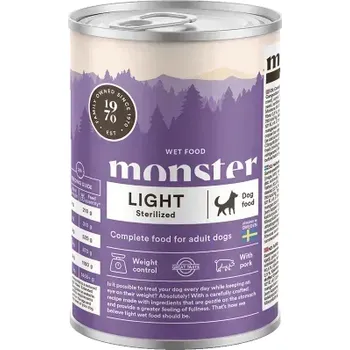 Krmivo pro psa Monster Dog – psí konzerva Light/Sterilized – 400 g
