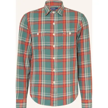 Pánská košile Polo Ralph Lauren Pánská Flanelová Košile Classic Fit,...