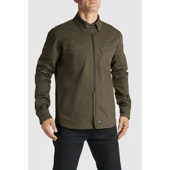 PANDO MOTO košile CAPO COR 02 Slim olive - XXS