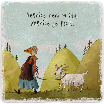 Digitální kompakt Mramorový tácek - Život na vesnici