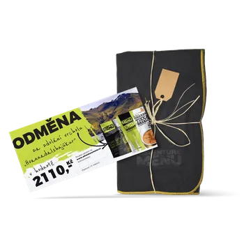 Dárkový potravinový koš Dárkový poukaz “Hvannadalshujúkur” pod stromeček