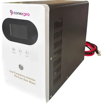Měnič napětí Hybridní solární měnič Conexpro WFT-10212-H60 60A MPPT ,pro 12V baterie, 1000W čistý sínus 8.00000 Kg ELEKTRO Sklad1 52901252 (8.00000 Kg ELEKTRO Sklad1 52901252)