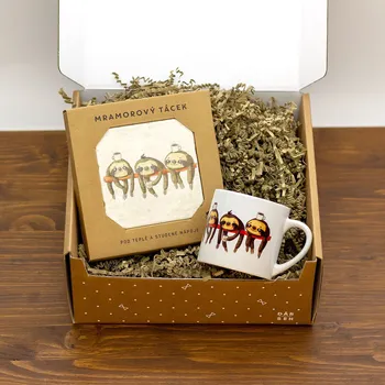 Digitální fotoaparát Mramorový tácek - Dárkový balíček LENOCHODI