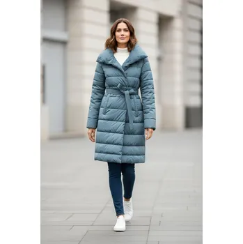 Dámský kabát Zimní kabát FLY OUT petrolej Velikost: UNI: XS - L