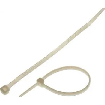 Stahovací páska Pásek stahovací Solight - 300 x 3,6 mm, přírodní, balení 100ks 0.30000 Kg ELEKTRO Sklad1 4510091 (0.30000 Kg ELEKTRO Sklad1 4510091)