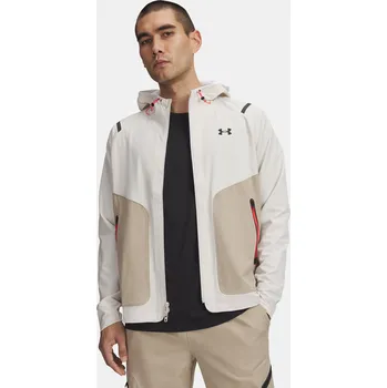 Pánská casual bunda Pánská bunda Under Armour UA Unstoppable Jacket LC-W 1389354-111 Bílá LG