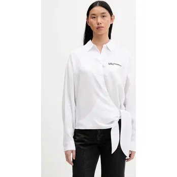 Dámská košile Košile Karl Lagerfeld Jeans B1W11026 bílá 00X, vel. S