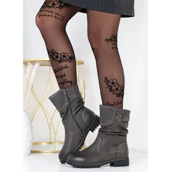 Dámské kozačky Listar Dámské nízké kozačky GY53D-2D.G Velikost: 43