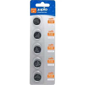 Článková baterie Baterie Jupio CR1632 3V 5 ks 0.02600 Kg ELEKTRO Sklad1 54980671 (0.02600 Kg ELEKTRO Sklad1 54980671)