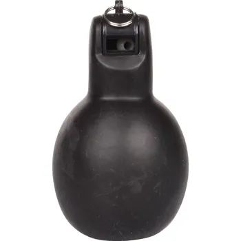 Píšťalka pro rozhodčího Merco Squeeze ruční píšťalka černá + Klíčenka zdarma