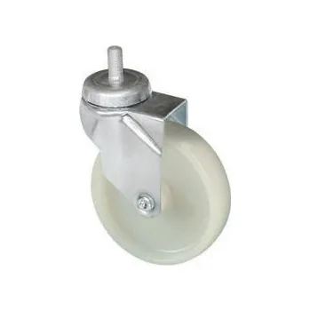 Pojezdové kolečko ENA 050/VLP Otočné bílé polyamidové kolo se šroubem 7090205